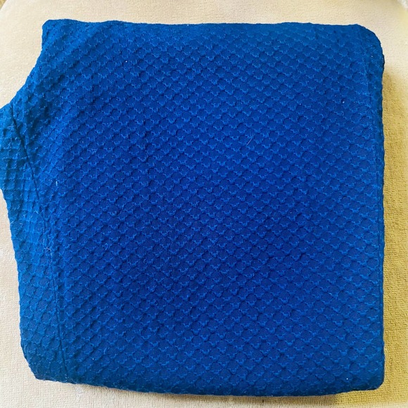 C. Wonder Womens Textured Jacquard Cotton Navy Diamond Skinny Pants Size 2 - Picture 7 of 7